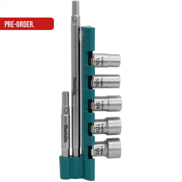 Makita E-22785 - IMPACT XPS EZY-Clean 7-Piece Detachable Nutsetter Set Drill & Driver Bit Sets